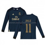 Real Madrid Fodboldsæt Børn 2019-20 Gareth Bale 11 Udebanetrøje Langærmede..